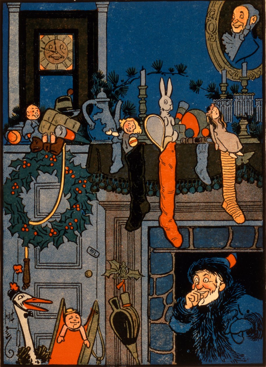 The Night Before Christmas, af Denlow, 1903 af Unbekannt Unbekannt