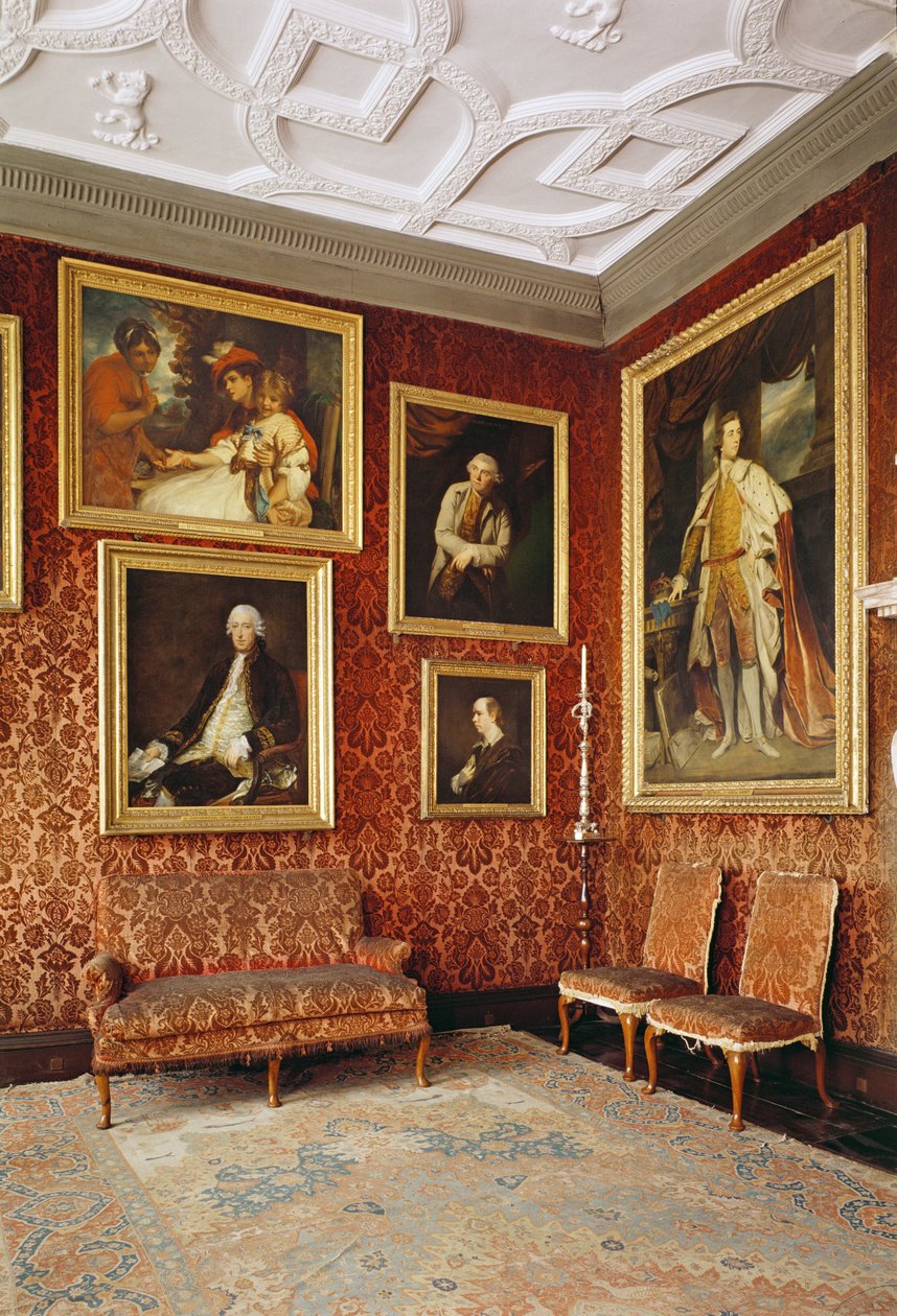 The Reynolds Room, Knole House, Sevenoaks, Kent af Unbekannt Unbekannt