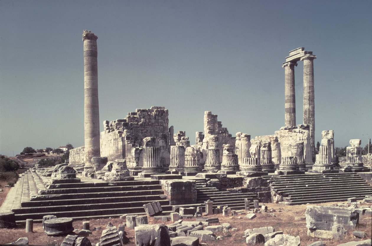 Apollontemplet, ca. 300 f.Kr af Unbekannt Unbekannt
