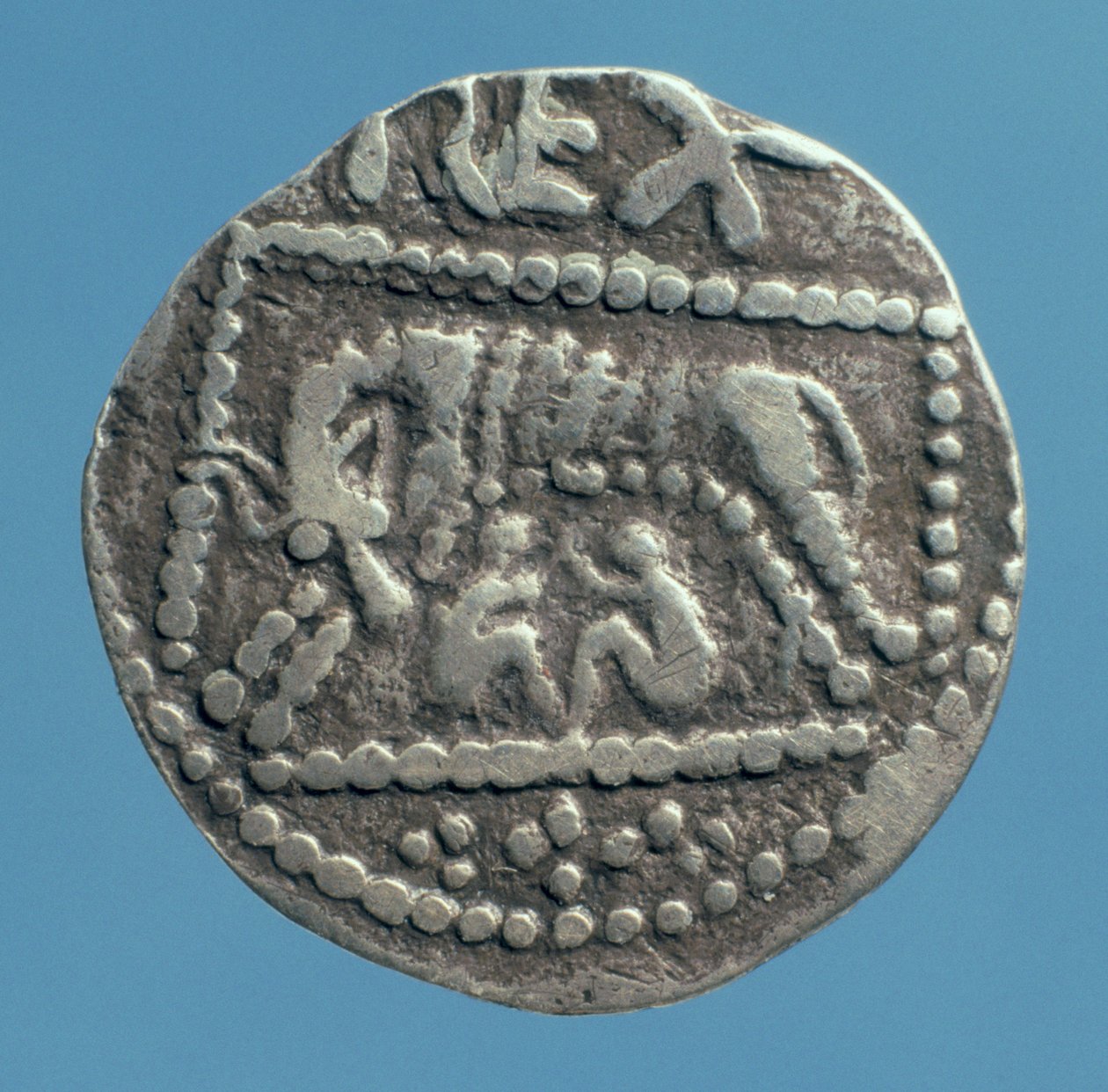 Verso af penny af Ethelbert, King of Kent (sølv) (se 46895) af Unbekannt Unbekannt