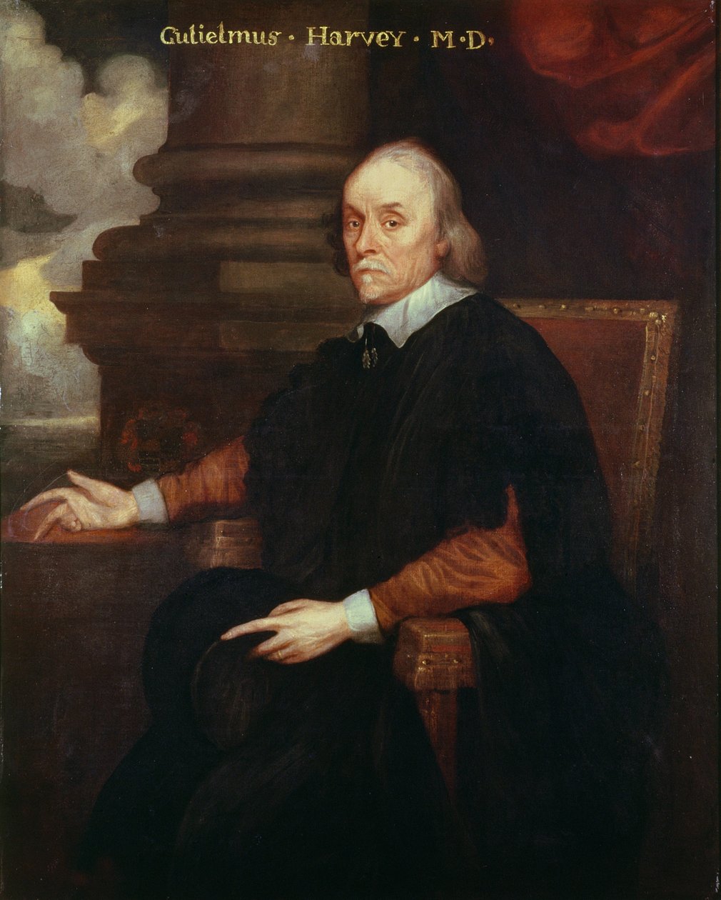 William Harvey (1578-1657) Kongelig læge, 1600-tallet af Unbekannt Unbekannt
