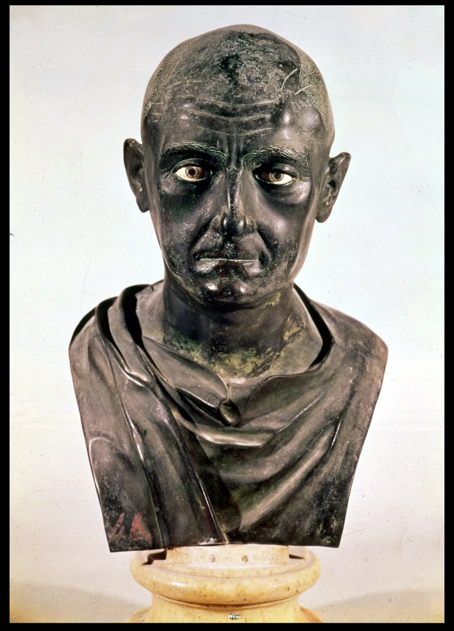 Buste af den romerske general Publius Cornelius Scipio "Africanus" af Unbekannt Unbekannt