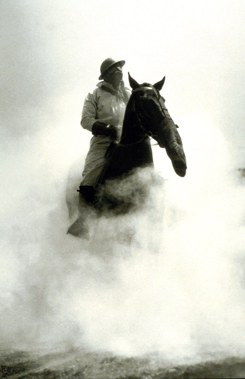 Sergent Joseph Levin fra American Army Chemical Warfare Service, ca. 1930-35 af Unbekannt Unbekannt
