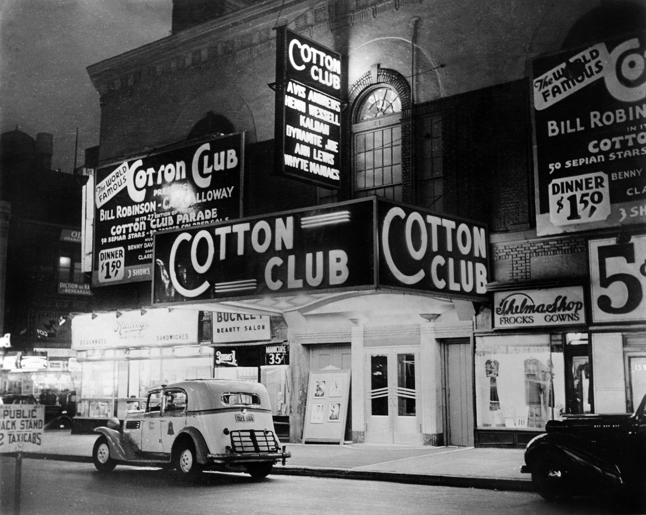 The Cotton Club i Harlem, New York, i 1938 af Unbekannt Unbekannt