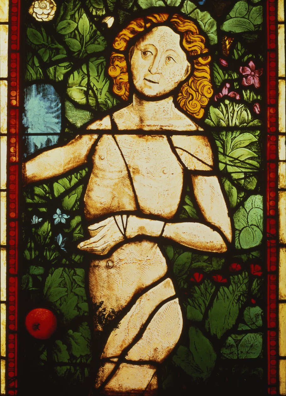 Adam i paradis, 1400-tallet af Unbekannt Unbekannt