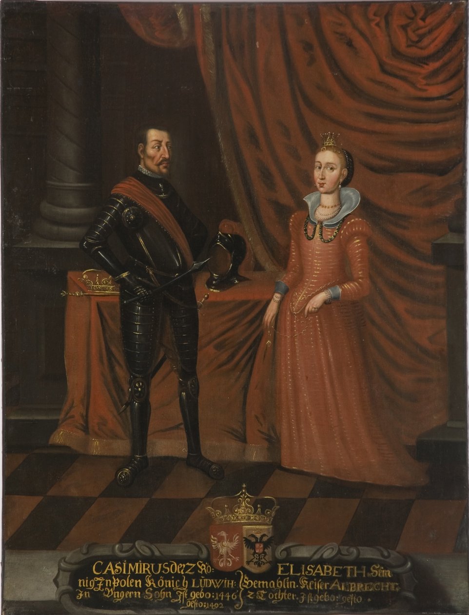 Casimir og Elizabeth af Unbekannt Unbekannt