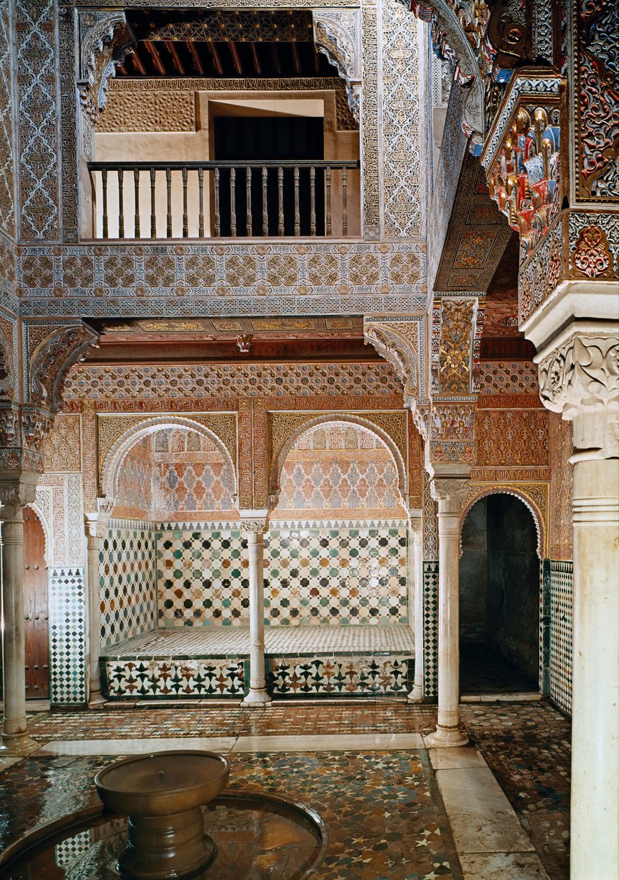 Hall of the Beds, Nazaries Palace, Alhambra af Unbekannt Unbekannt