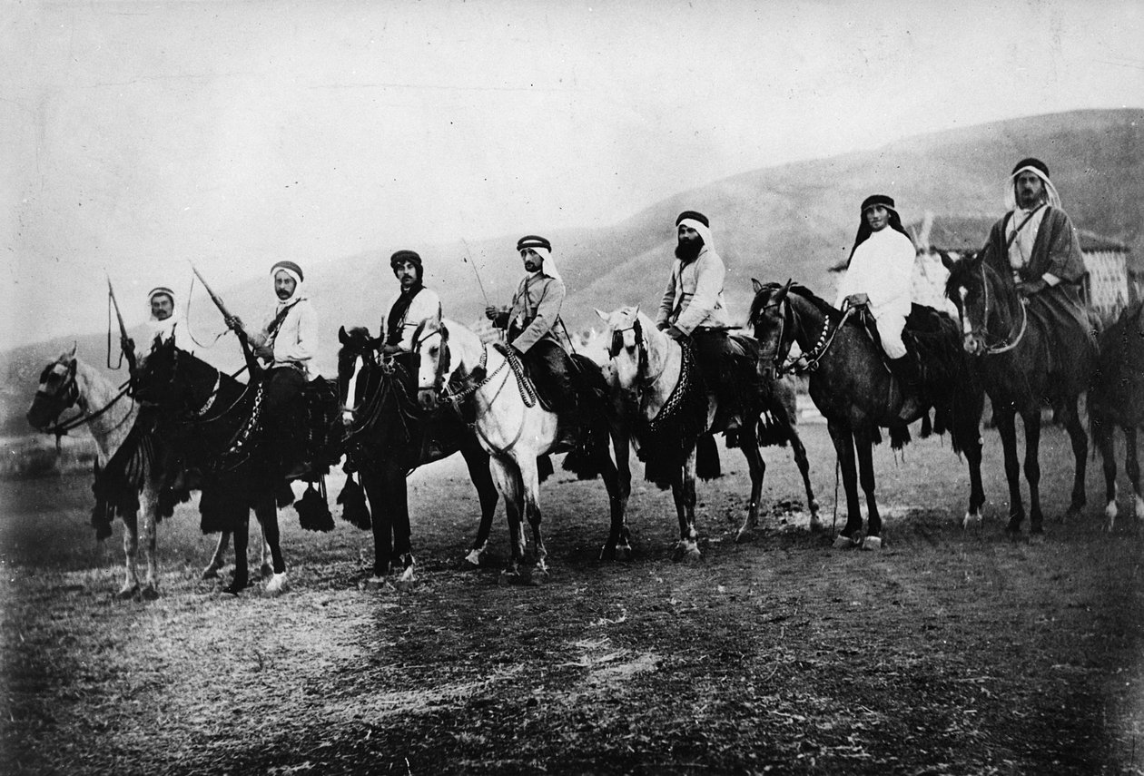 Hashomer - jødiske vægtere i Galilæa, begyndelsen af 1900-tallet af Unbekannt Unbekannt