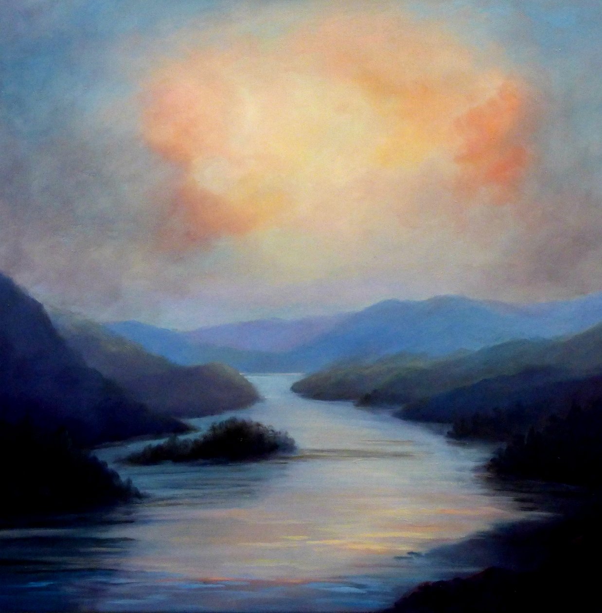Highland Loch, 2018, af Unbekannt Unbekannt