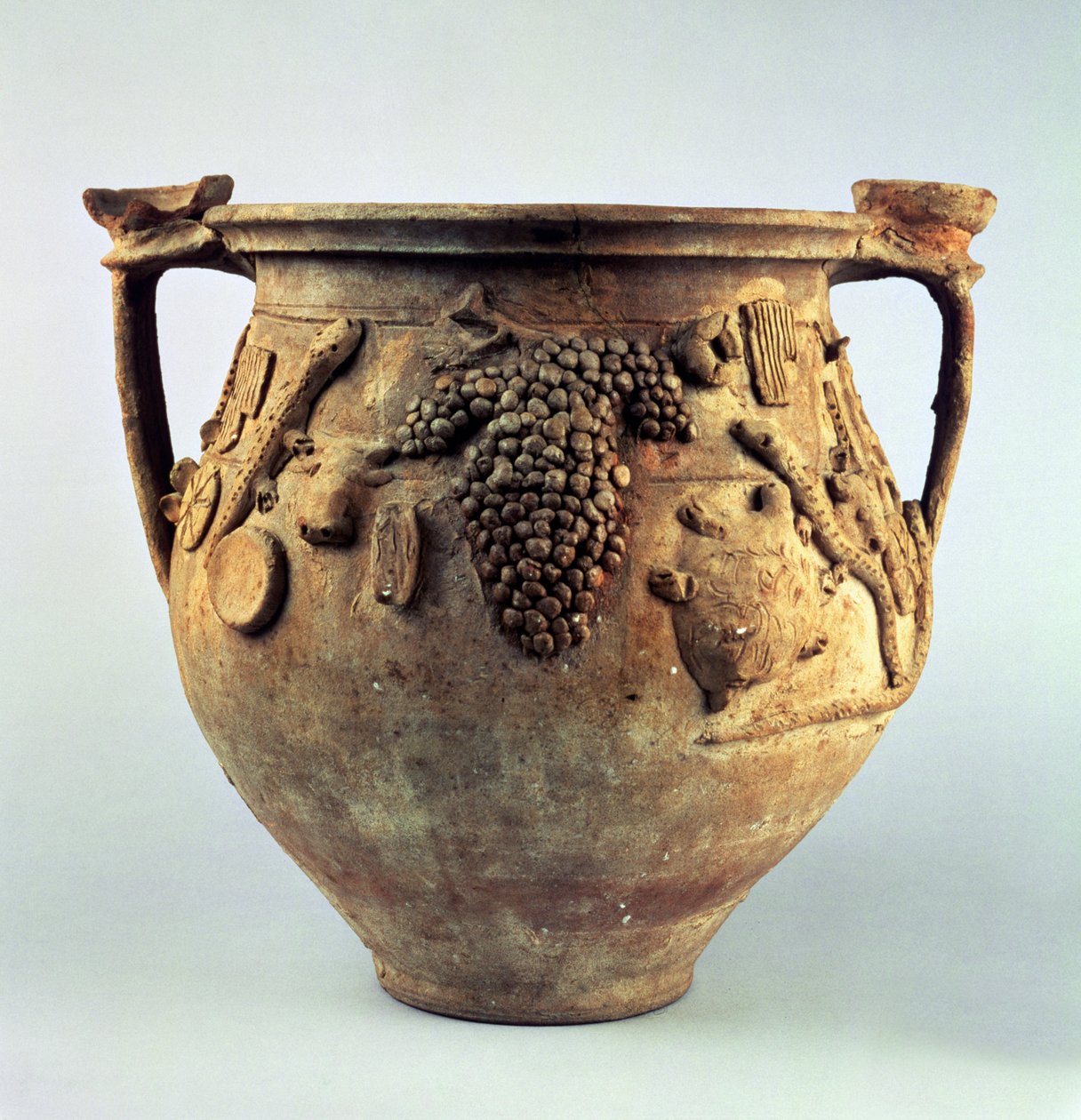 "Magisk" vase, fra huset til Sestilius Pyrricus, Pompeji, 1. århundrede e.Kr. af Unbekannt Unbekannt