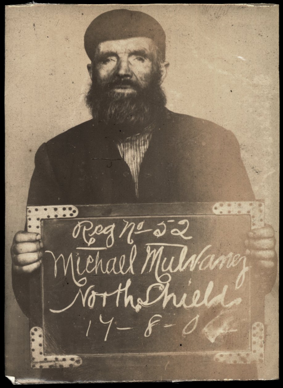Michael Mulvaney, arresteret for drukkenskab og tiggeri, North Shields, Storbritannien, 1904 af Unbekannt Unbekannt