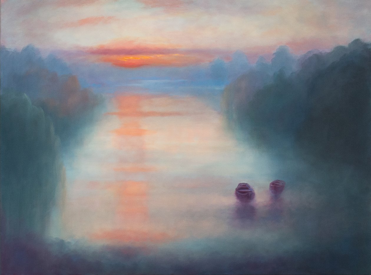 Morning Mist, 2017, af Unbekannt Unbekannt