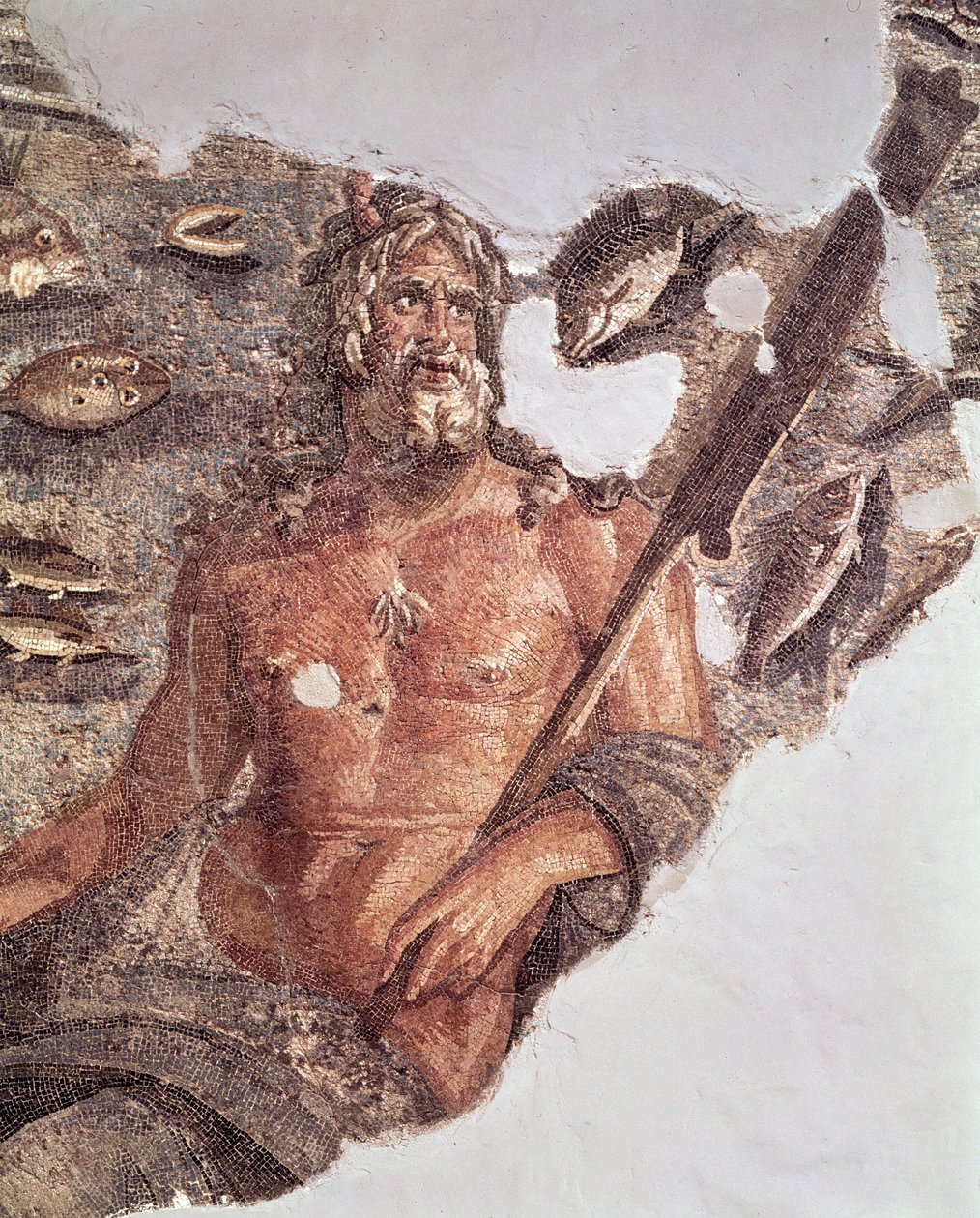 Neptun, fra et fortov, 6. århundrede af Unbekannt Unbekannt