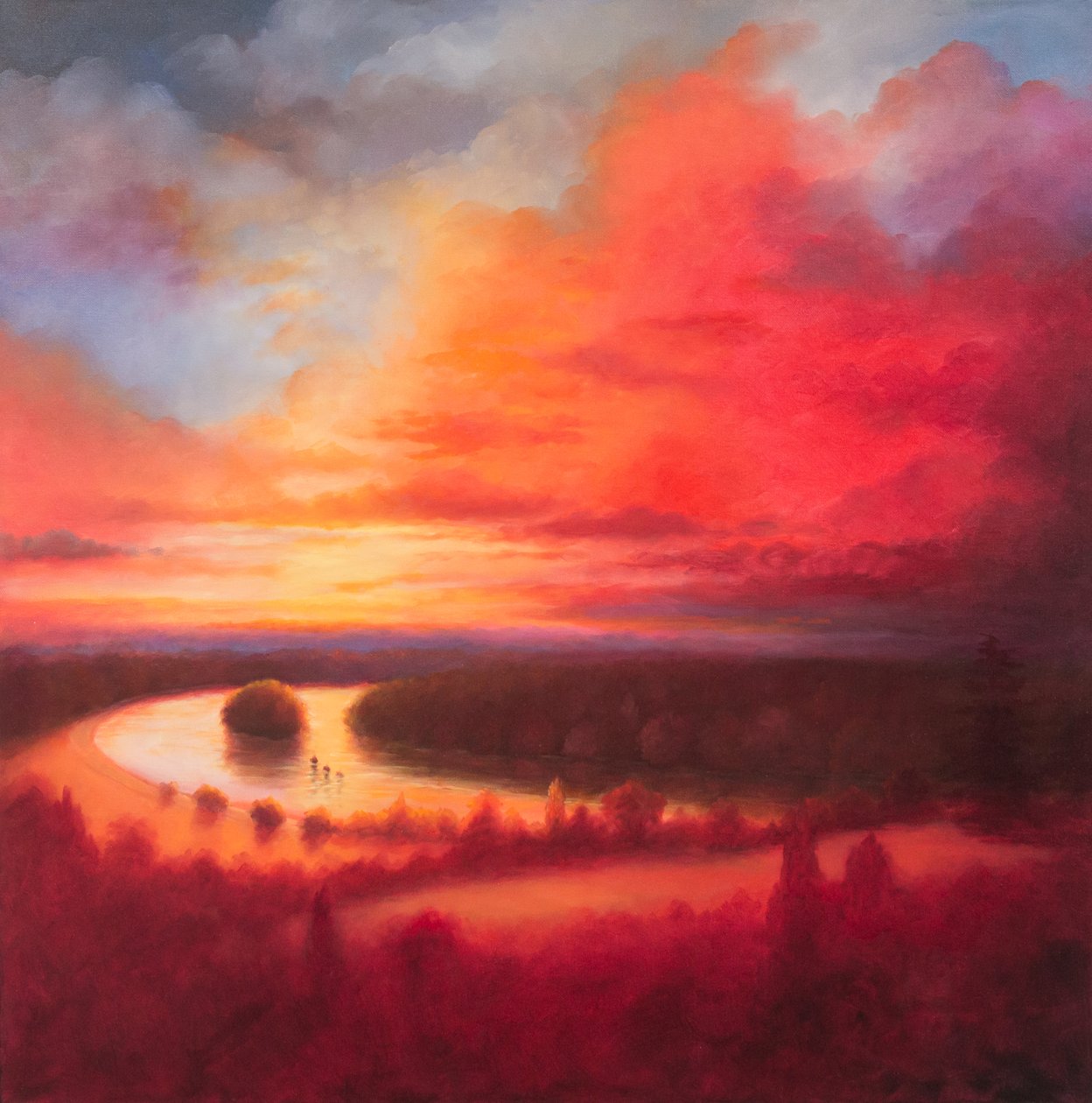 October Glow, 2017, af Unbekannt Unbekannt
