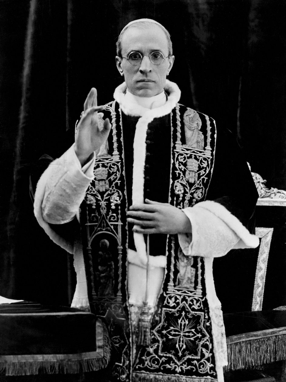 Et af de første billeder af pave Pius XII efter hans kroning, Rom, 1939 af Unbekannt Unbekannt