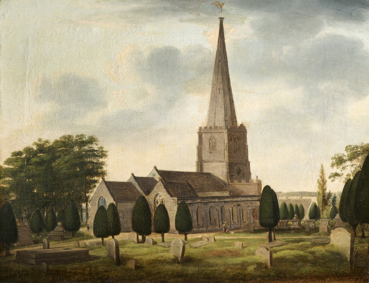 Painswick Church, Gloucestershire af Unbekannt Unbekannt