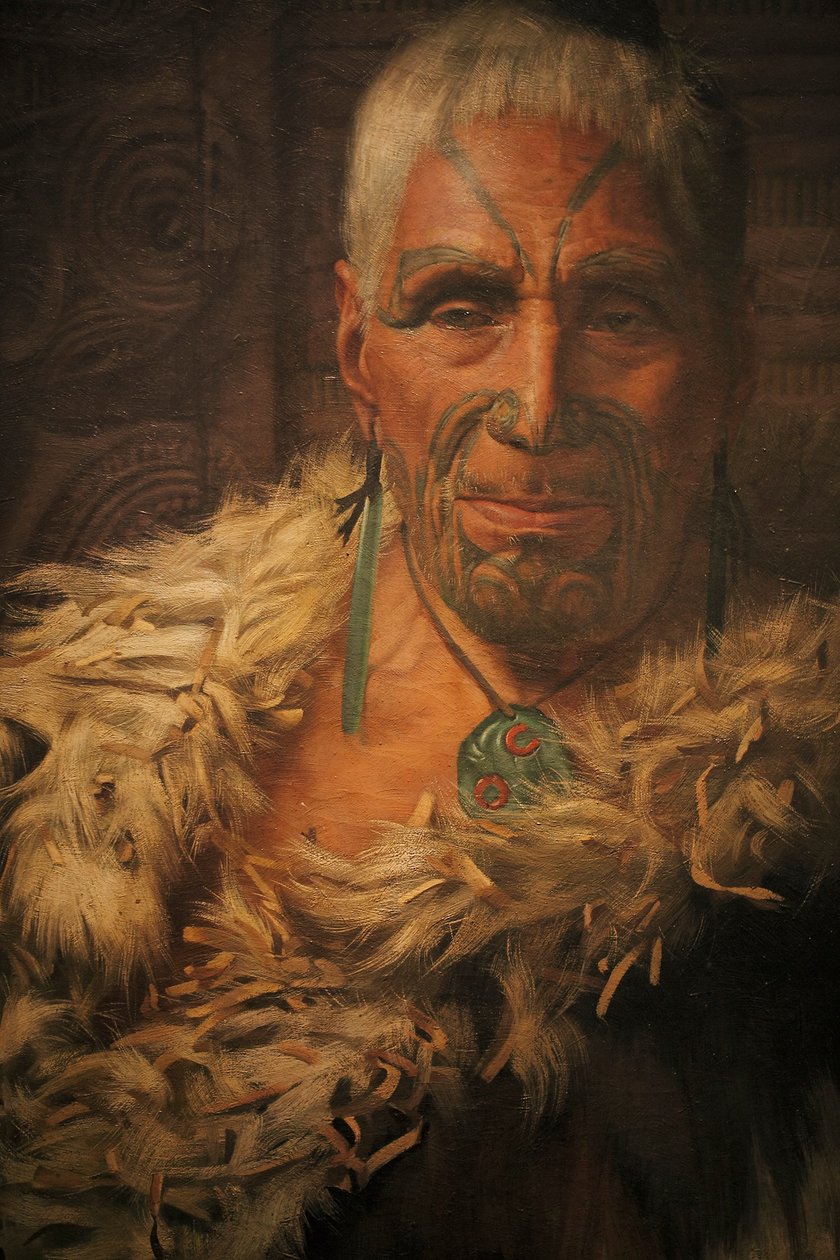 Perema Te Pahau, Knogleskraberen, 1904 af Unbekannt Unbekannt