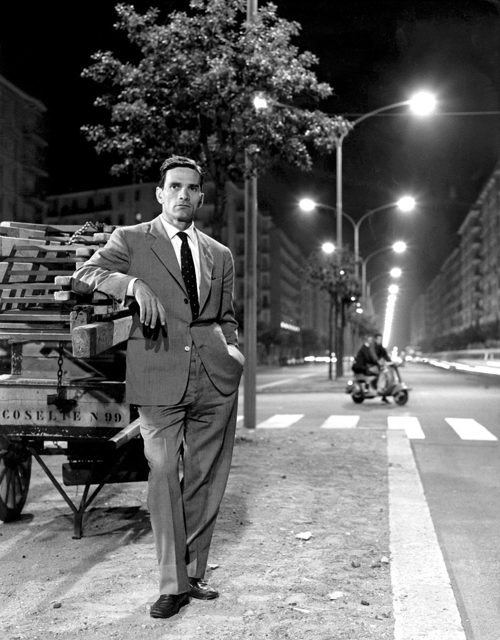 Pier Paolo Pasolini i Rom, juli 1960 af Unbekannt Unbekannt