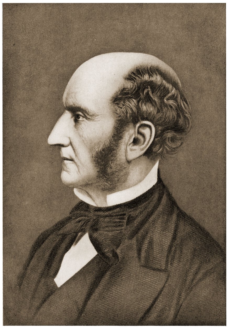 Portræt af John Stuart Mill, 1911 af Unbekannt Unbekannt