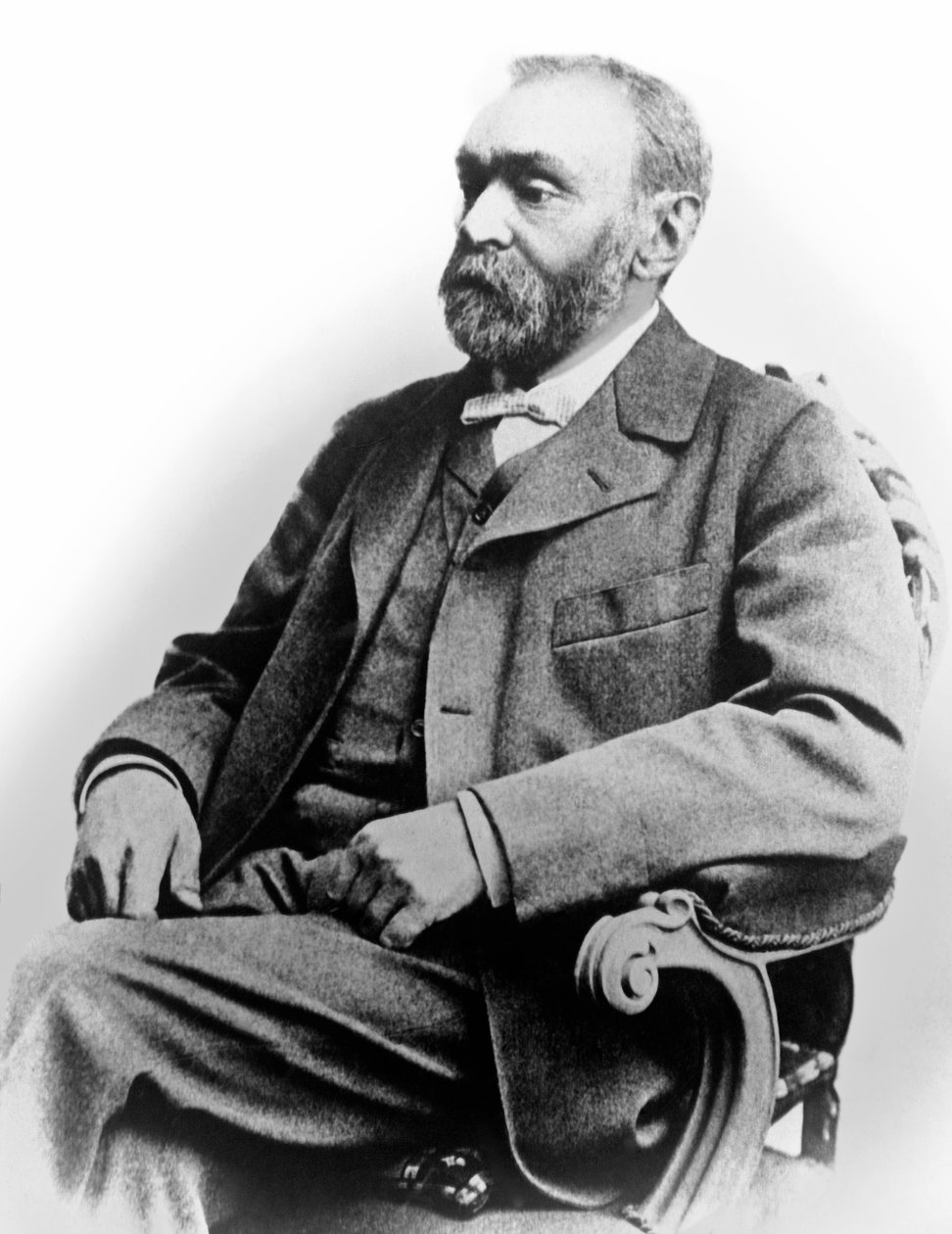 Portræt af Alfred Nobel, verden, ca. 1893 af Unbekannt Unbekannt
