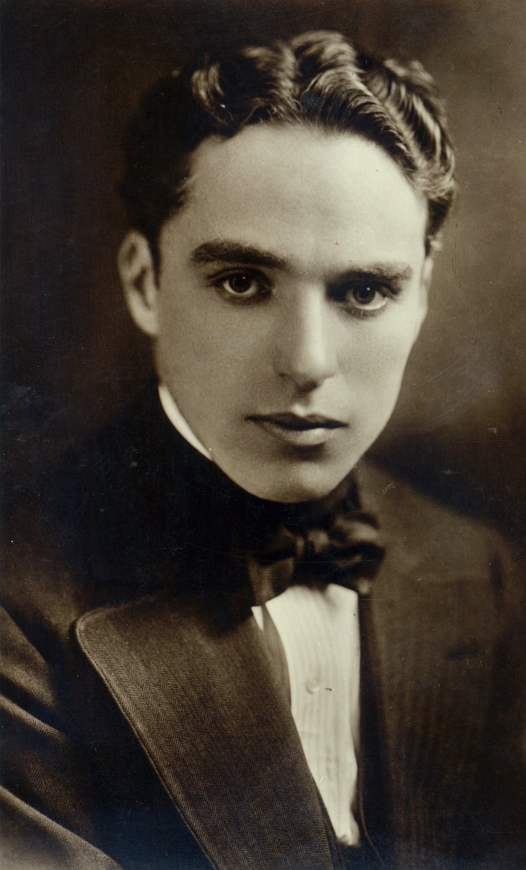 Portræt af Charlie Chaplin, ca. 1918 af Unbekannt Unbekannt