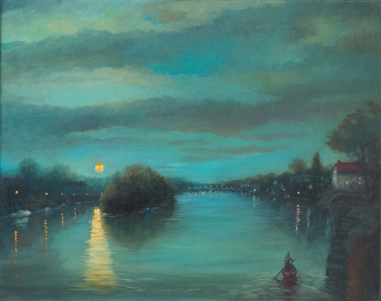 Richmond Dusk, 2017, af Unbekannt Unbekannt