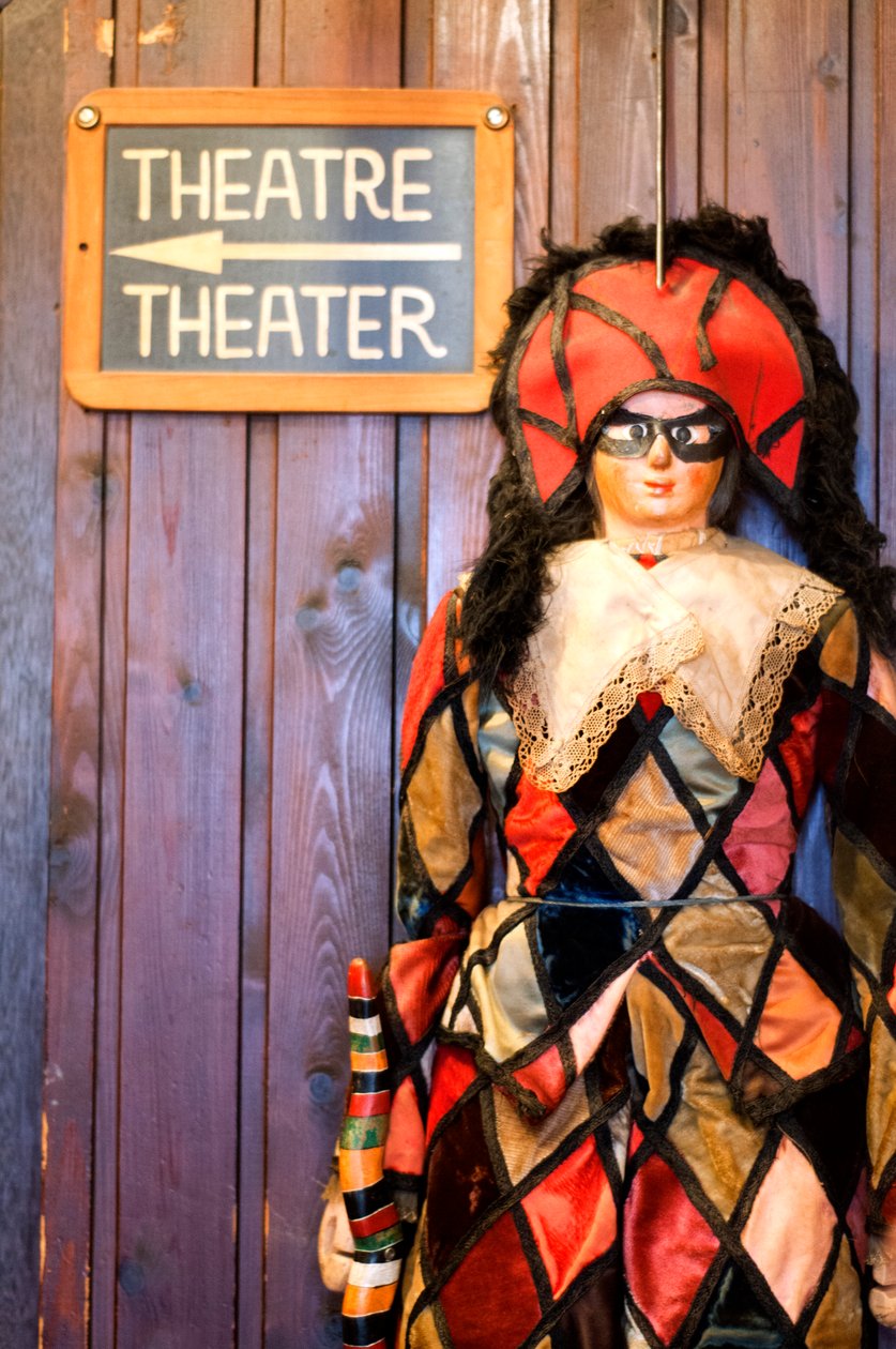 Royal Theatre Marionettes dukke af Toone Brussel Belgien af Unbekannt Unbekannt
