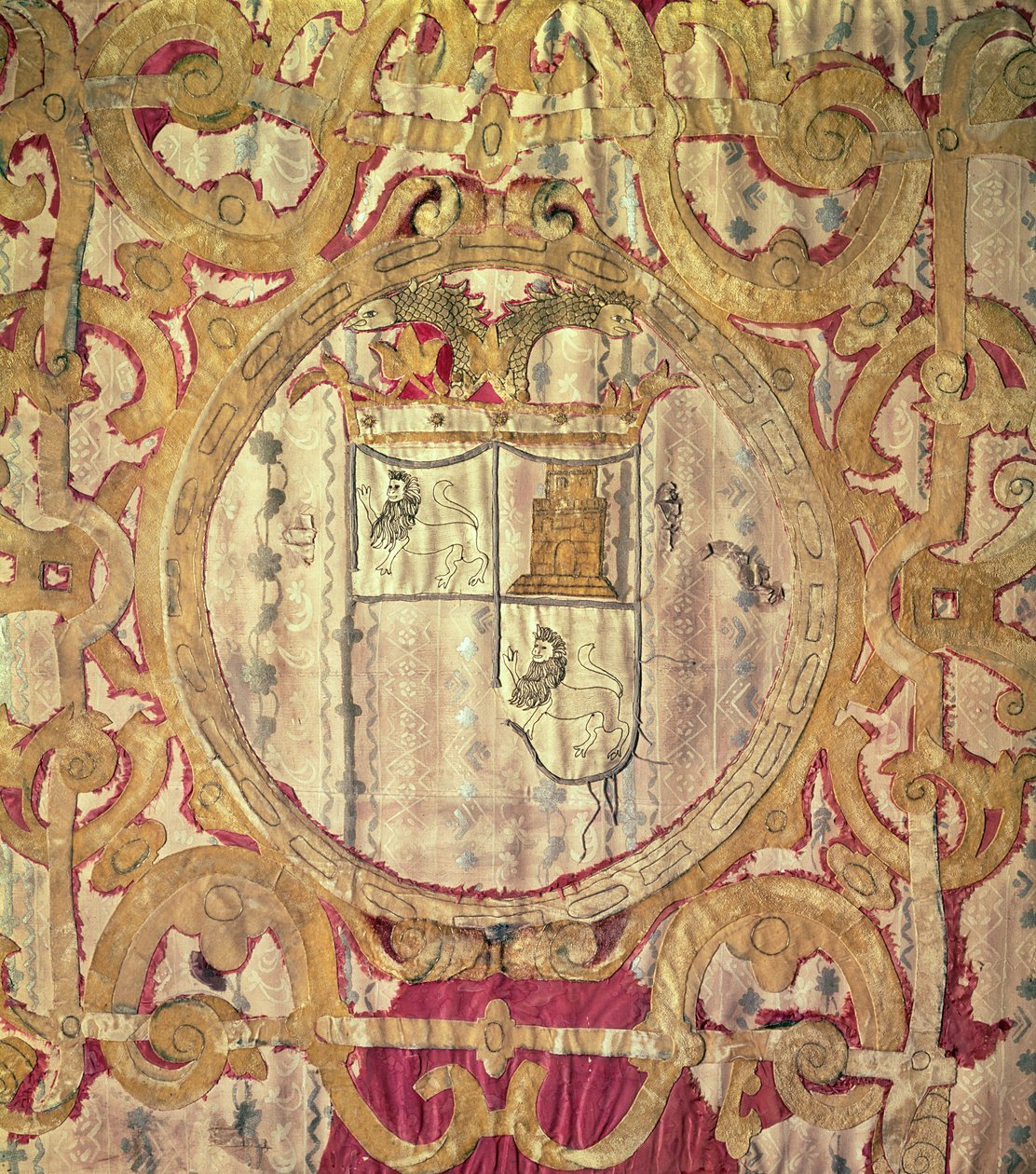 Standard af Francisco Pizarro af Unbekannt Unbekannt