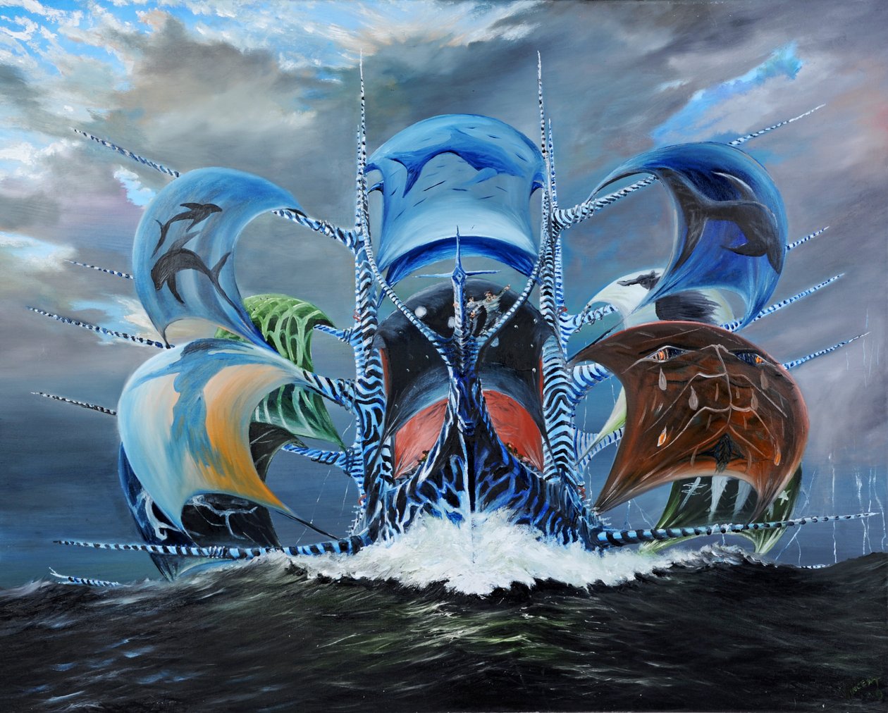 Stormskaberne Salish Sea, 2018, af Unbekannt Unbekannt
