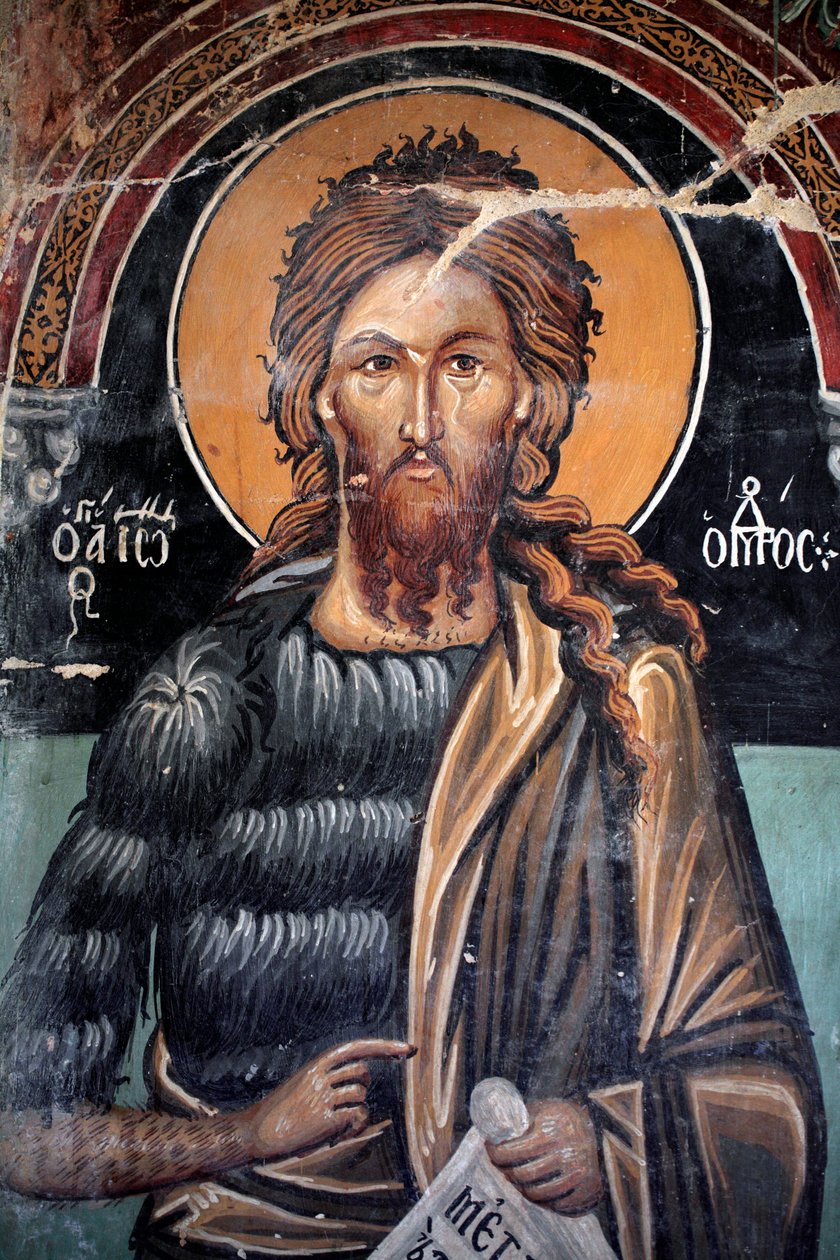 Den byzantinske fresco fra det 15. århundrede af Unbekannt Unbekannt