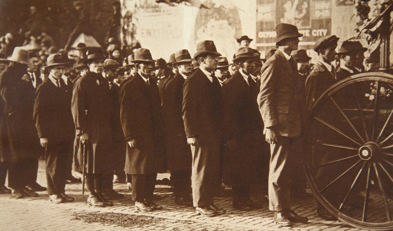 Begravelsen af rådmand Terence MacSwiney, overborgmester i Cork, 1920 af Unbekannt Unbekannt
