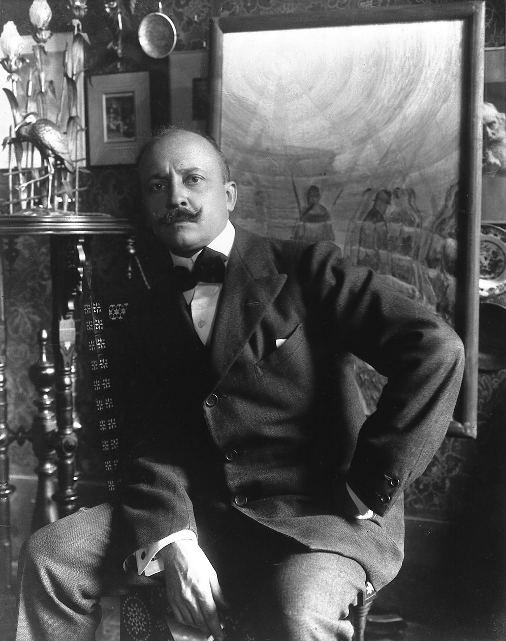 Forfatteren Filippo Tommaso Marinetti af Unbekannt Unbekannt