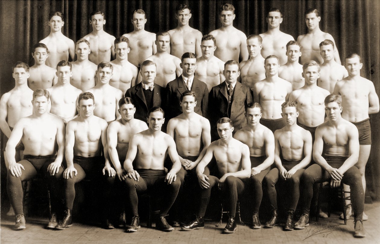 University of Michigan Wrestling Team, 1929 af Unbekannt Unbekannt