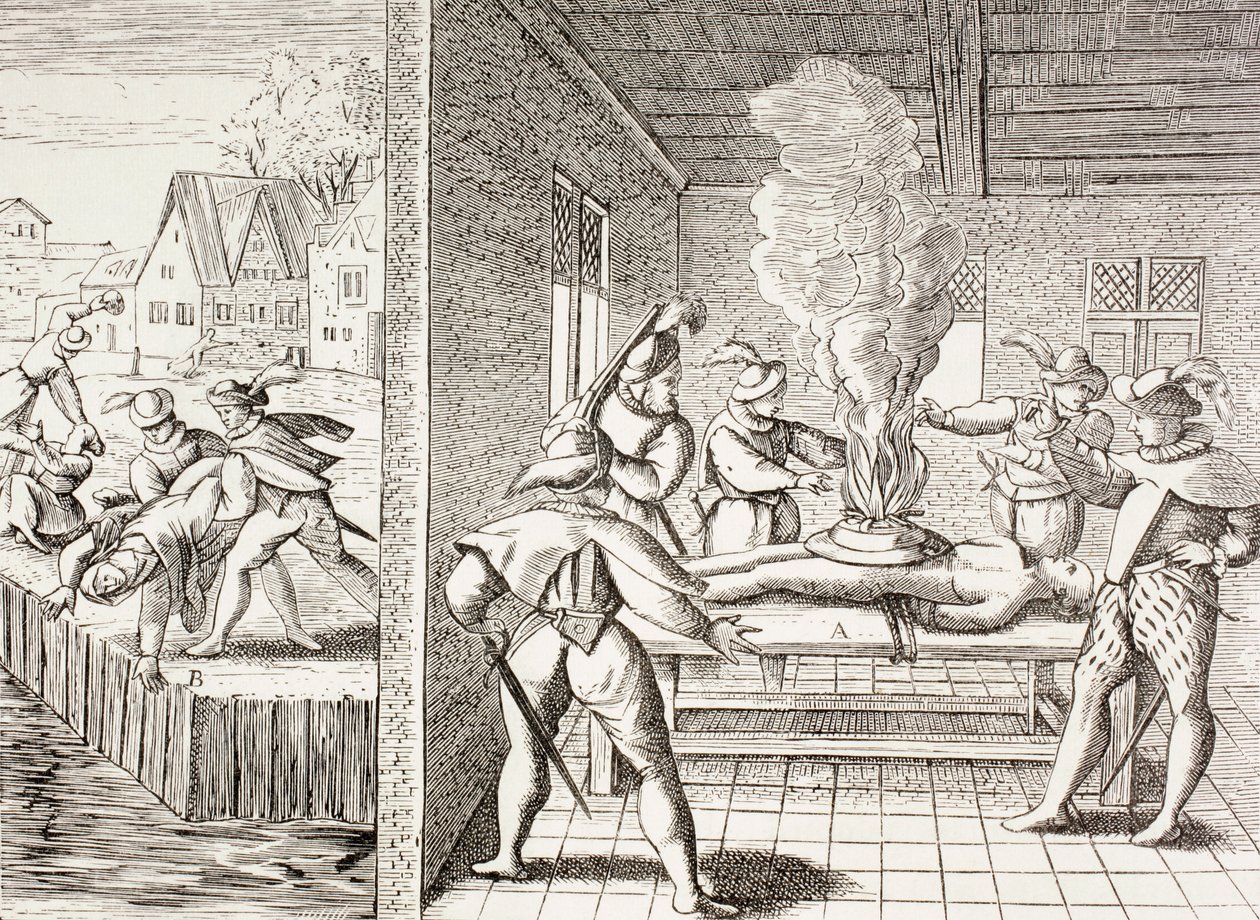 1500-tallets propaganda, der illustrerer Gueux