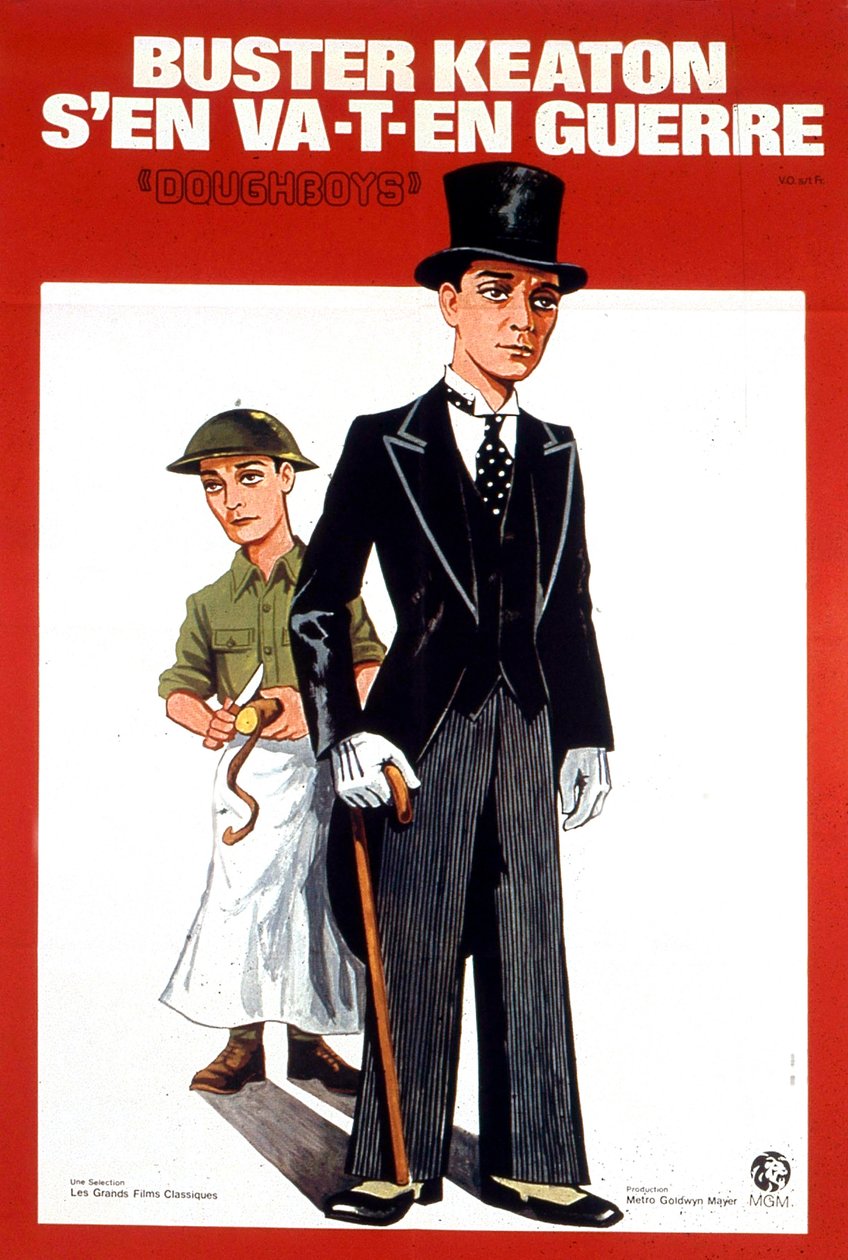 Doughboys filmplakat af Edward Sedgwick med Buster Keaton og Sally Eilers 1930 af Unbekannt