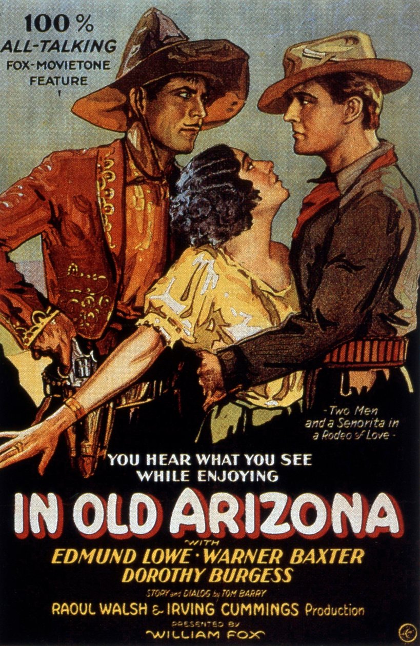 Affiche af filmen In Old Arizona af IrvingCummings 1929 af Unbekannt