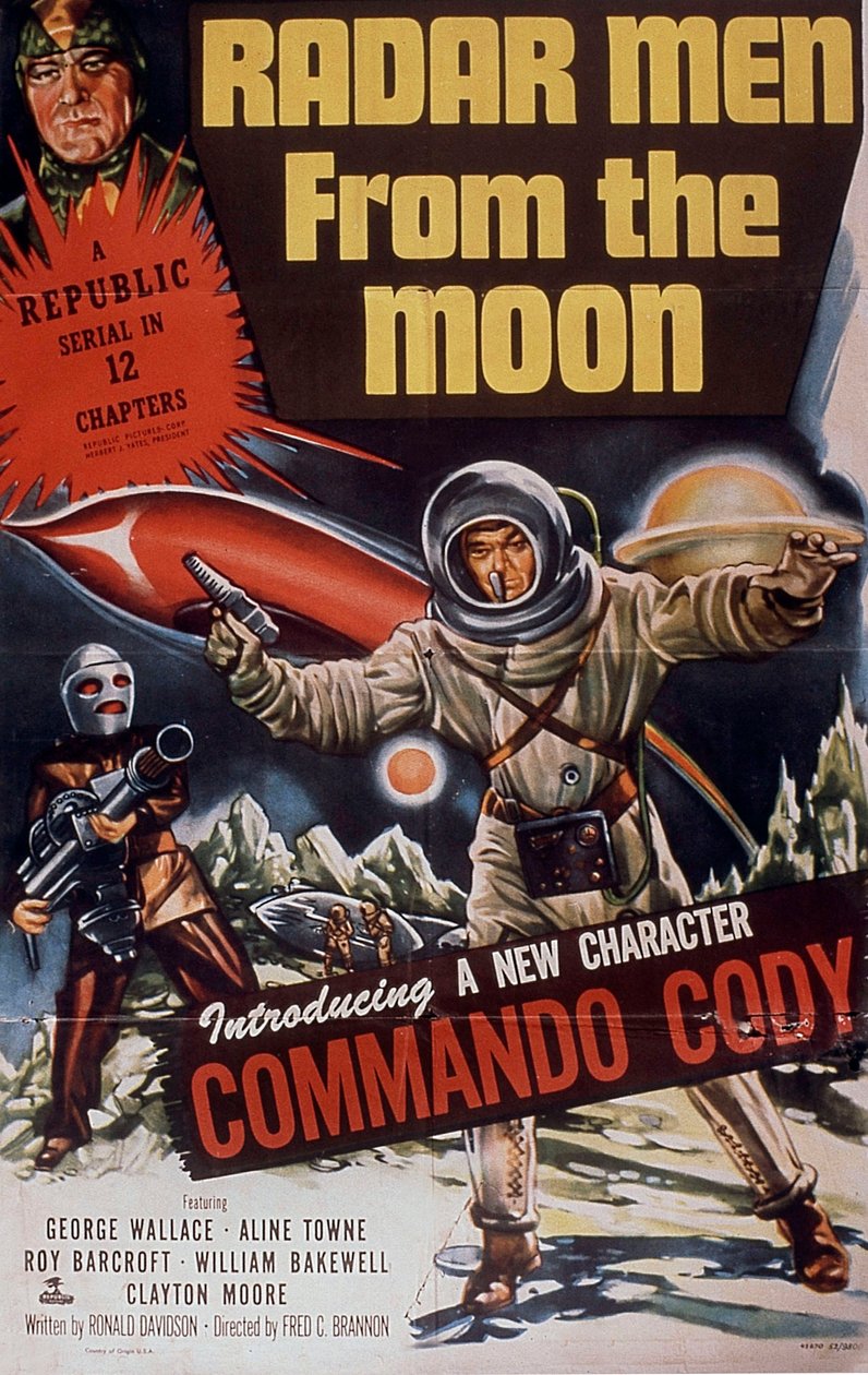 Radar mænd fra månen filmplakat af FredBrannon med Georges Wallace Aline Towne og Roy Barcroft 1952 af Unbekannt