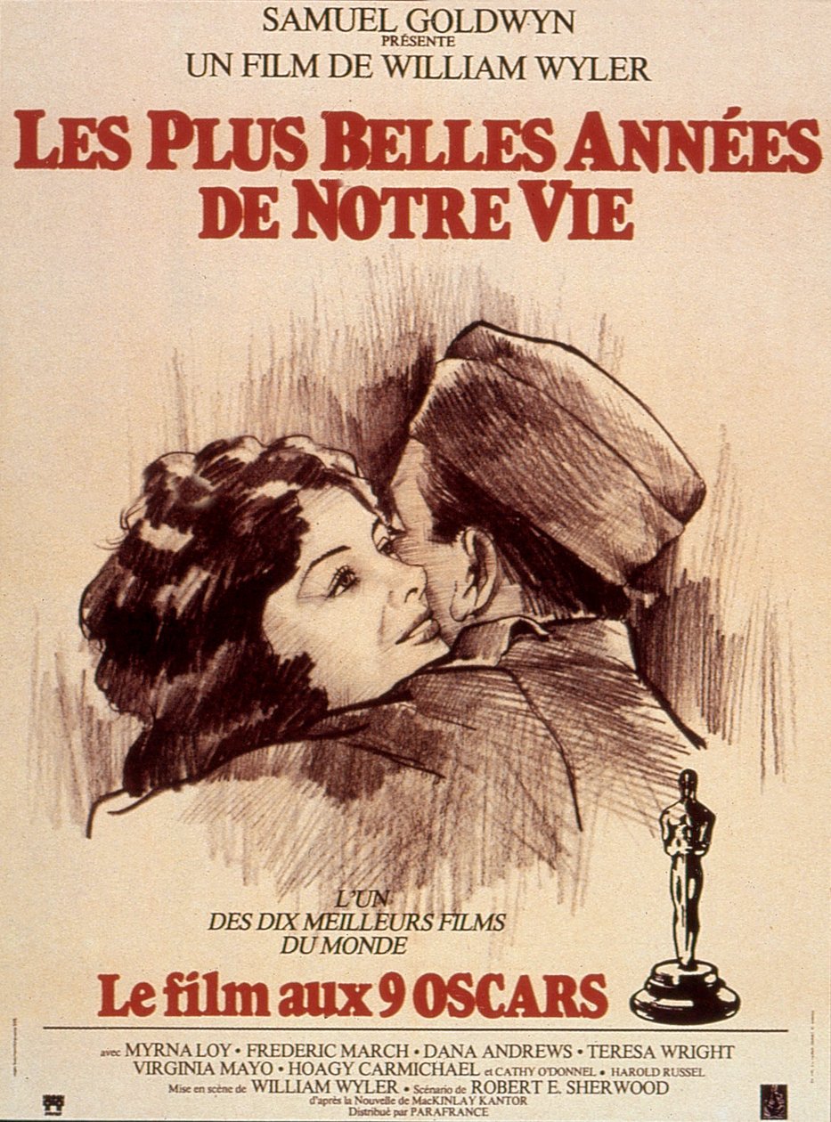 Affiche du film The Best years of our lives af WilliamWyler 1946 af Unbekannt