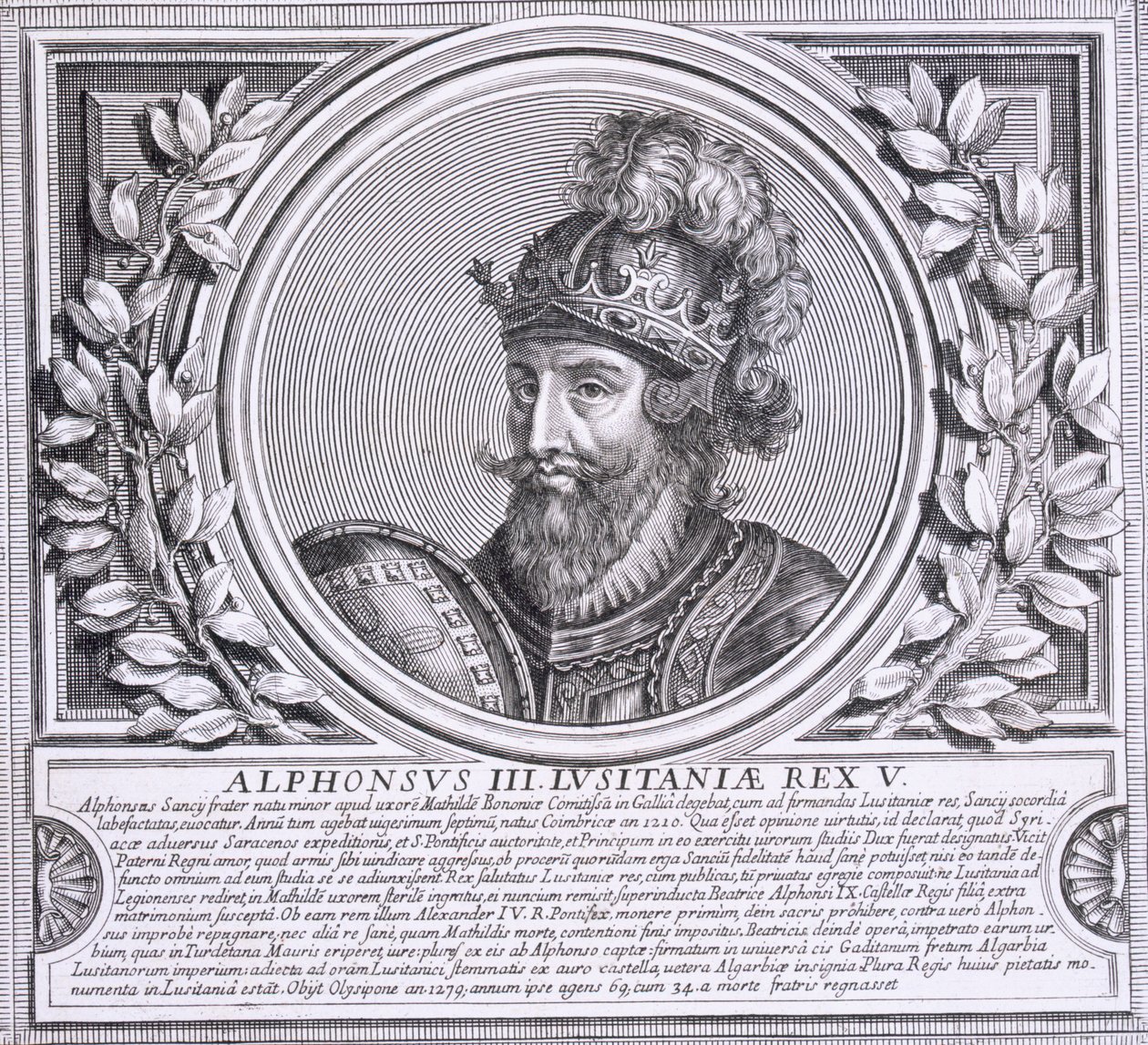 Afonso III af Portugal (litho) af Unbekannt