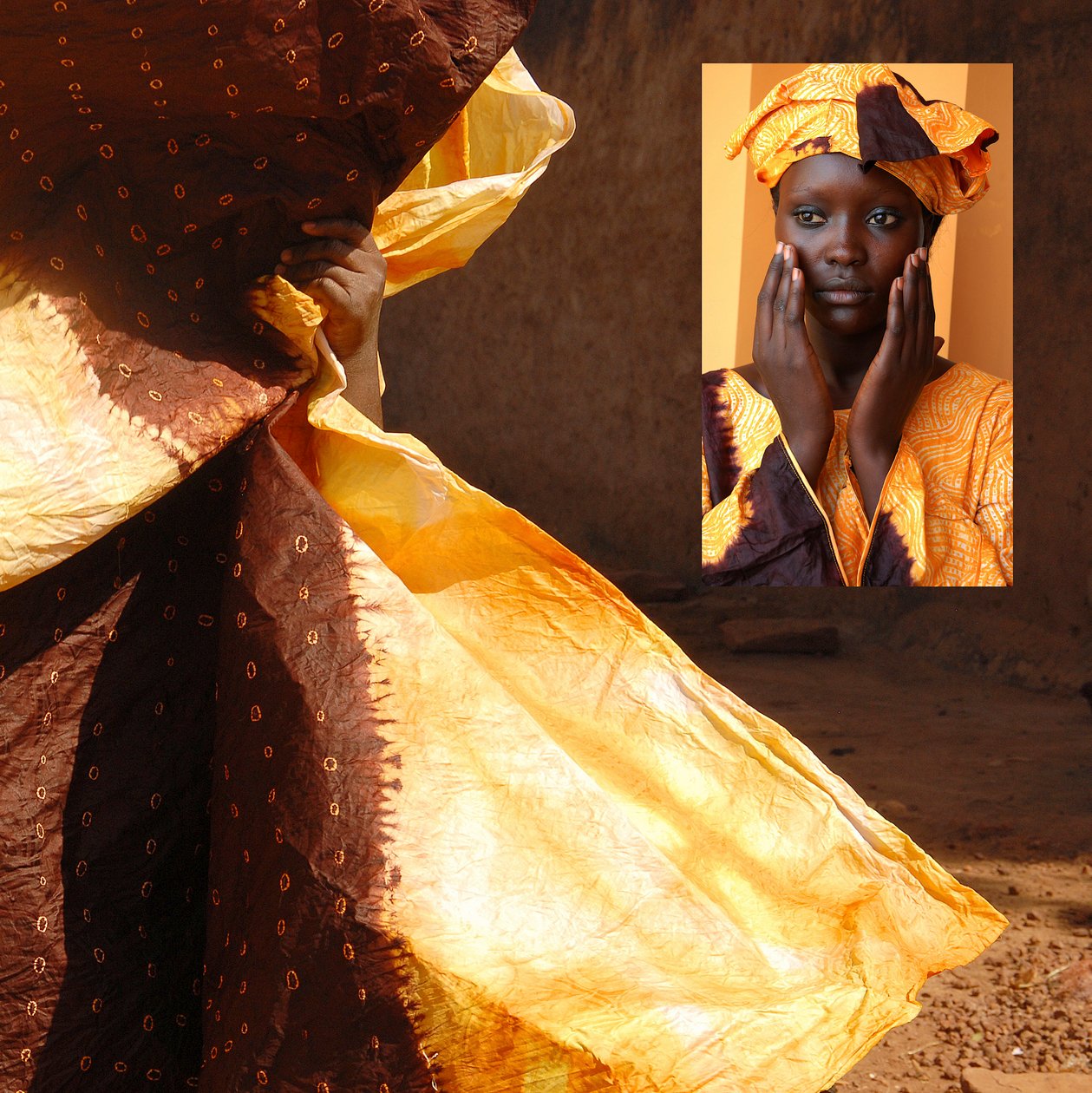 Afrikanske tryk 35, 2009 (foto) af Unbekannter Künstler