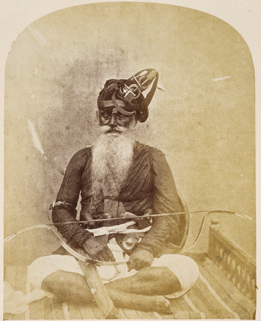 Akalee, en sikh-tilhænger fra Lahore, nr. 225 fra 
