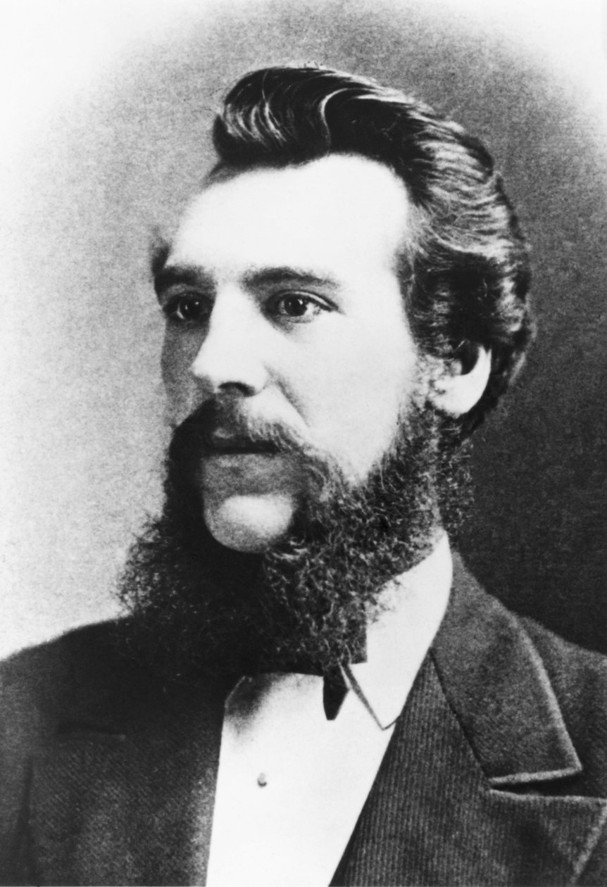 Alexander Graham Bell, skotskfødt amerikansk opfinder af Unbekannt
