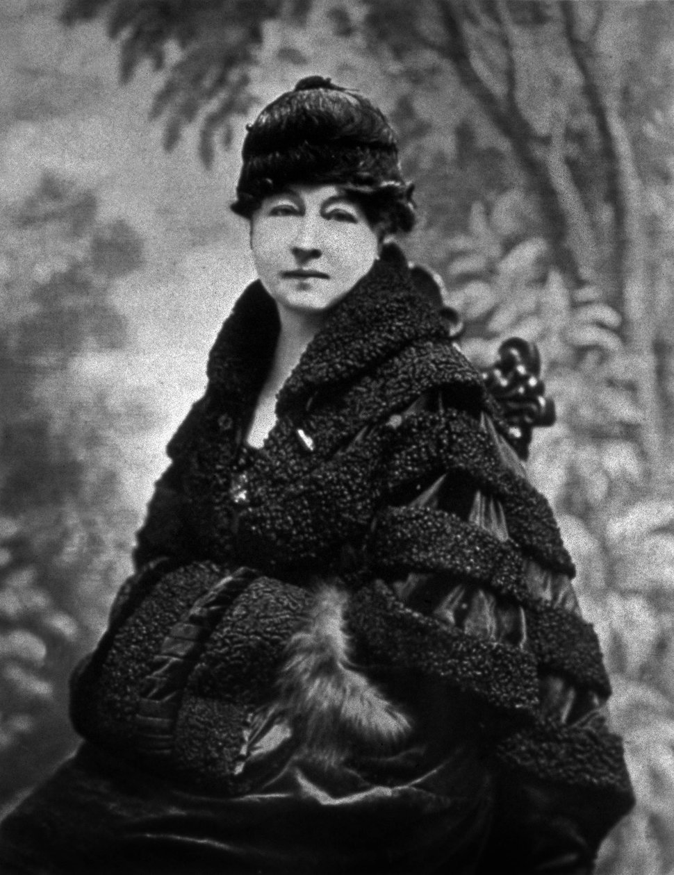 Alice Guy Blache (1873-1968) 1. filminstruktør (La fee aux choux i 1896) og skaberen af Solax Film Co i 1910 af Unbekannter Künstler