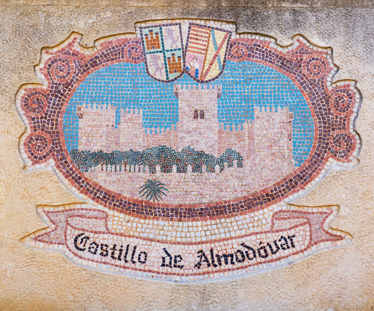 Almodovar del Rio, Cordoba-provinsen, Spanien. af Unbekannt