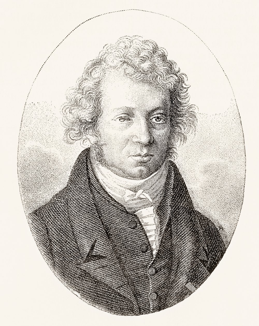 André-Marie Ampère af Unbekannter Künstler