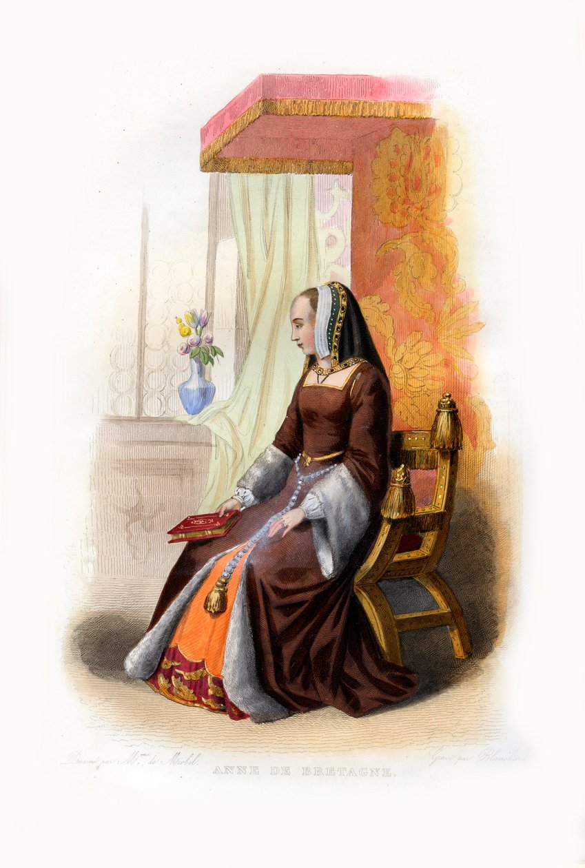 Anne af Bretagne af Unbekannter Künstler