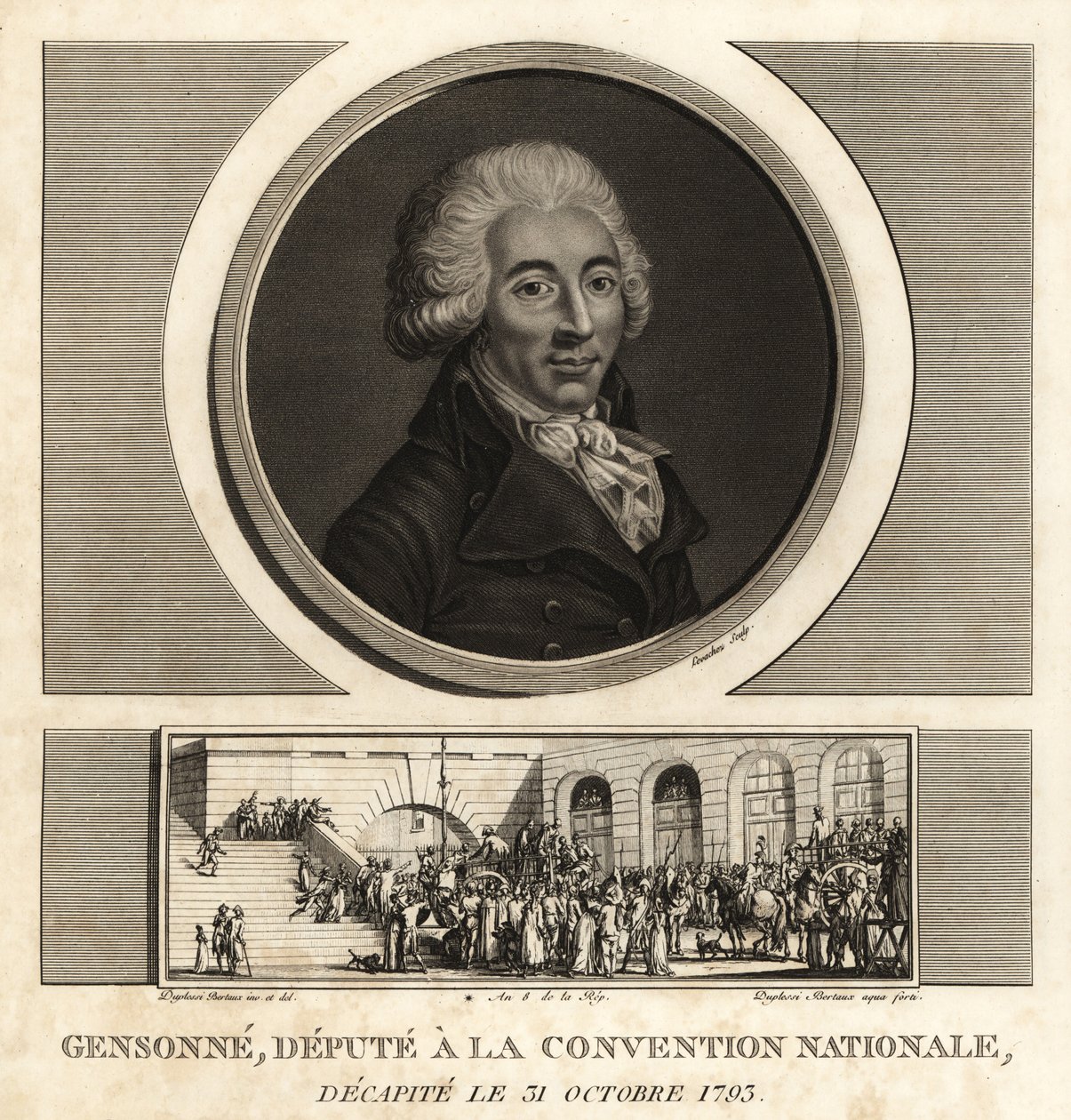 Armand Gensonne (1758-1793), fransk politiker og stedfortræder for konventet af Unbekannt