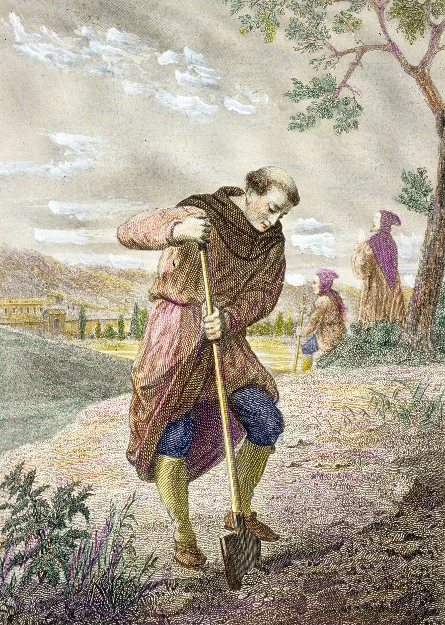 Armand Jean Le Bouthillier de Rance (1626-1700) abbed og grundlægger af trappistcistercienserne af Unbekannter Künstler