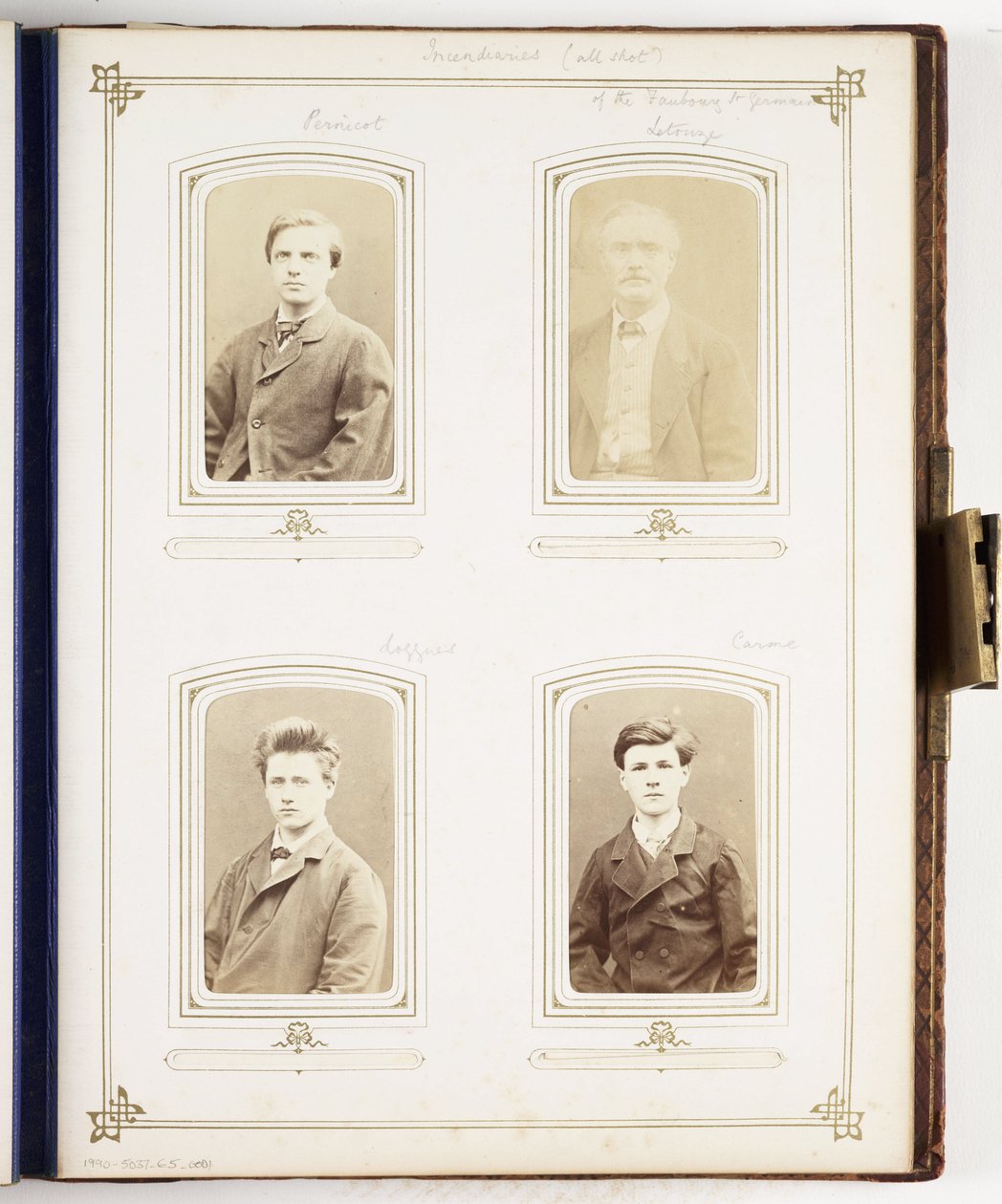 Brandstiftere, ca. 1870