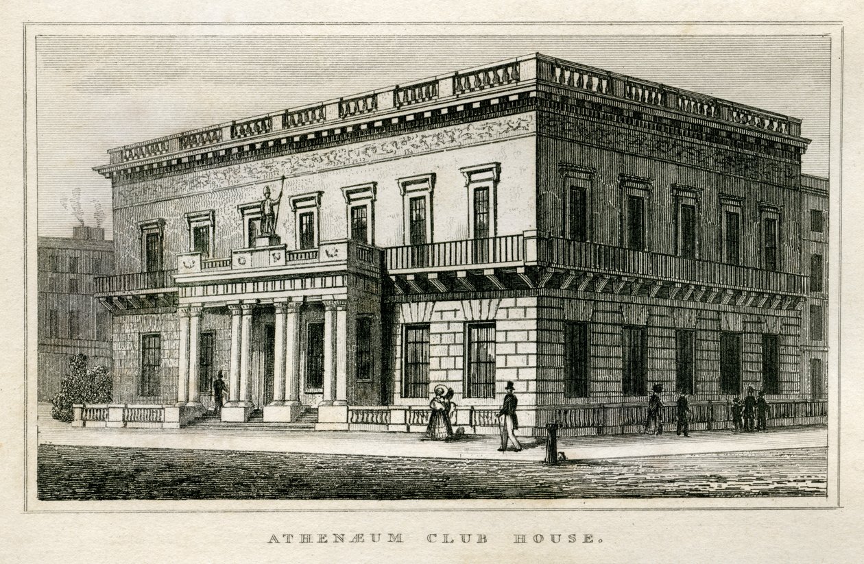 Athenaeum klubhus af Unbekannt
